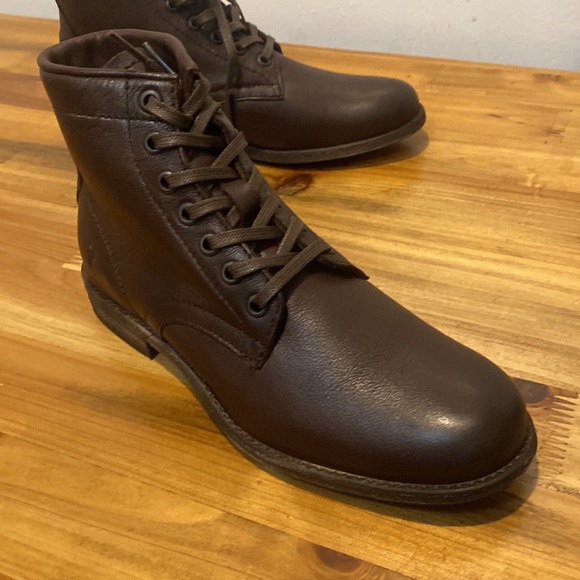 NWT Frye Tyler Lace Up Ankle Boots Size 6 - Picture 9 of 16